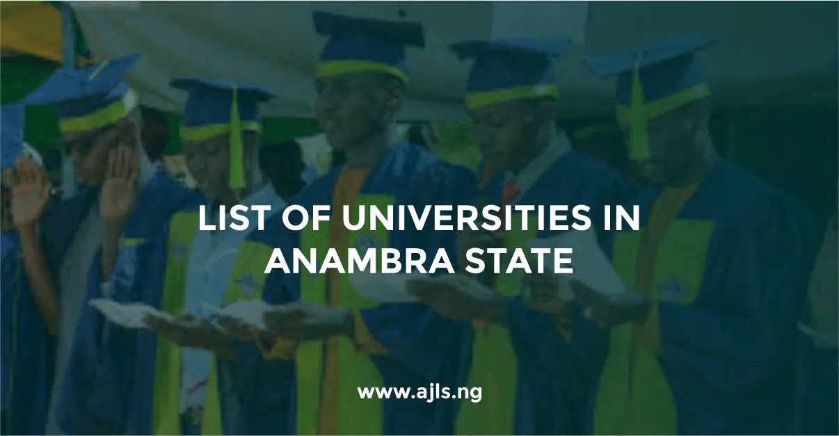 List of Universities in Anambra State