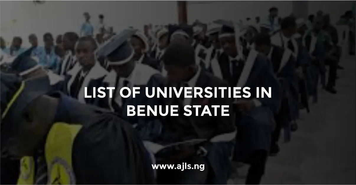 Universities in Benue State