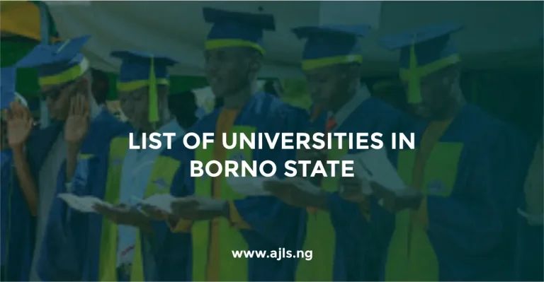 List of Universities in Borno State