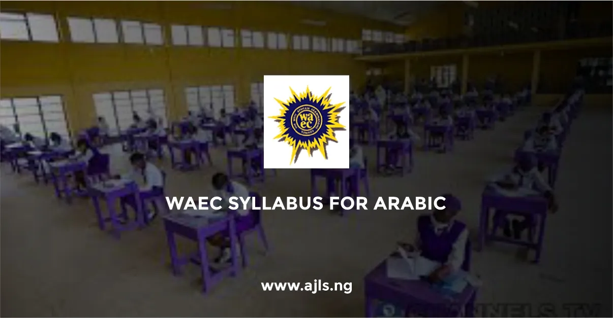 WAEC Syllabus for Arabic