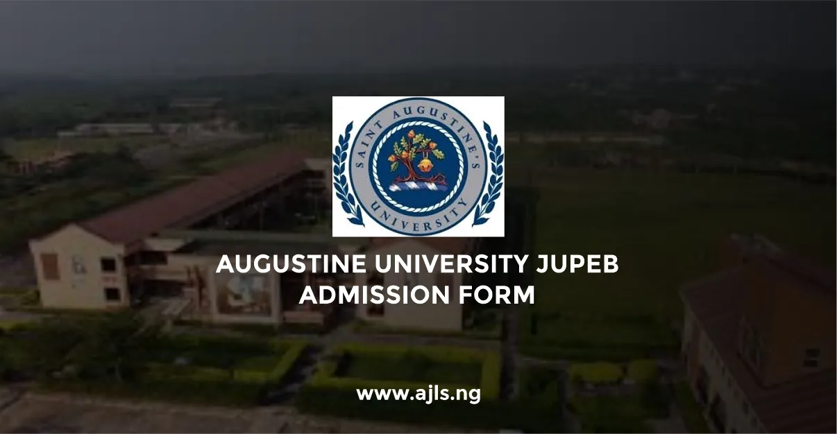 Augustine University JUPEB Admission Form