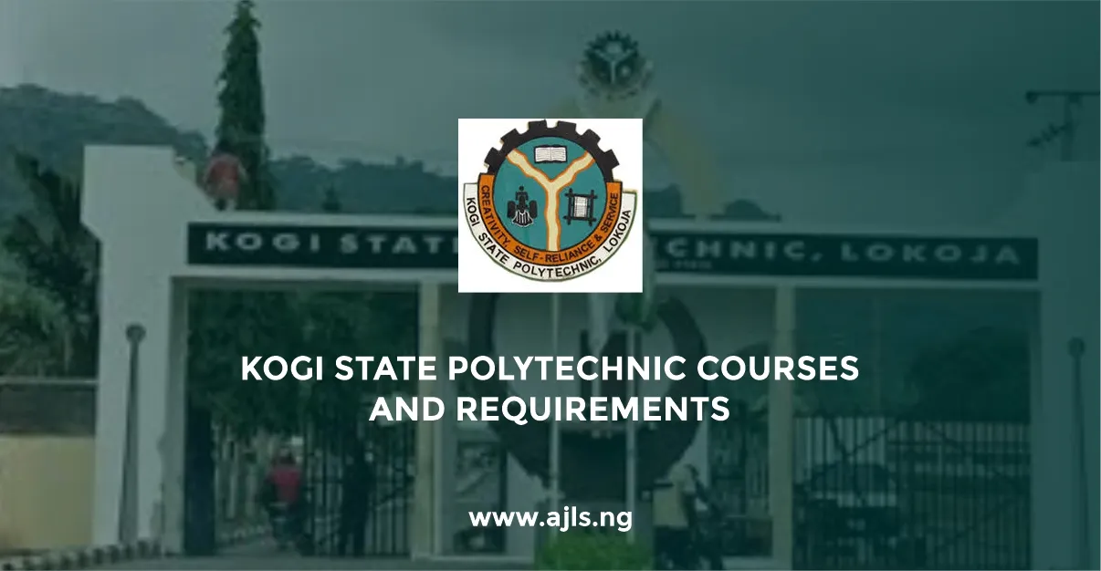 Kogi State Polytechnic Courses
