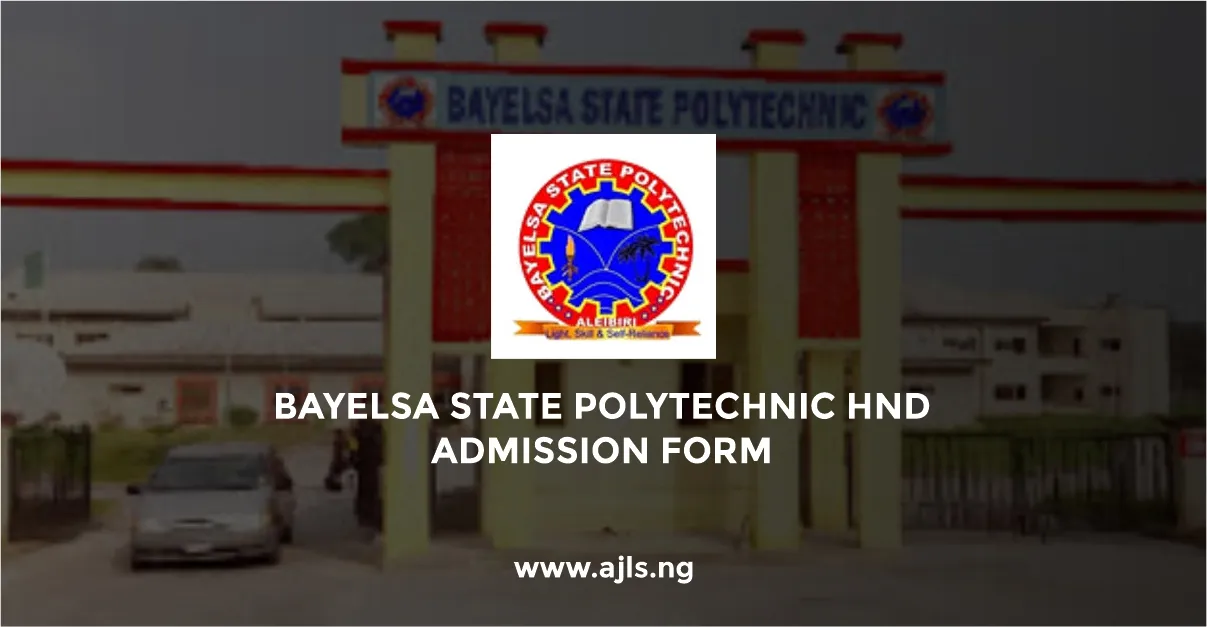 Bayelsa State Polytechnic HND Admission List