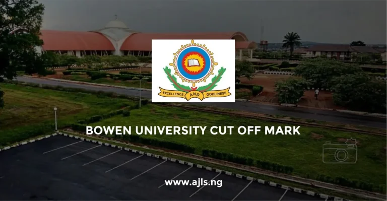 Bowen University Cut Off Mark
