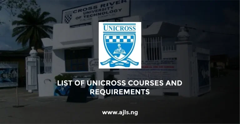 UNICROSS Courses and Requirements